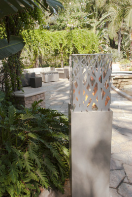 Nest Lantern Fire Urn - American Fyre Designs - Outdoor Kitchens by Lighting Concepts