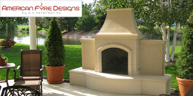 Fireplace - American Fyre Designs - Outdoor Kitchens by Lighting Concepts