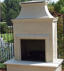 Rain Vent for  Fireplace - American Fyre Designs - Outdoor Kitchens by Lighting Concepts
