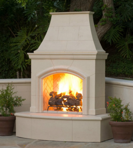 Phoenix  Fireplace - American Fyre Designs - Outdoor Kitchens by Lighting Concepts